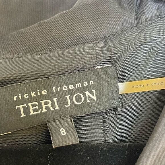 Teri Jon Rickie Freeman Off The Shoulder Cocktail Dress 8 - Picture 4 of 5